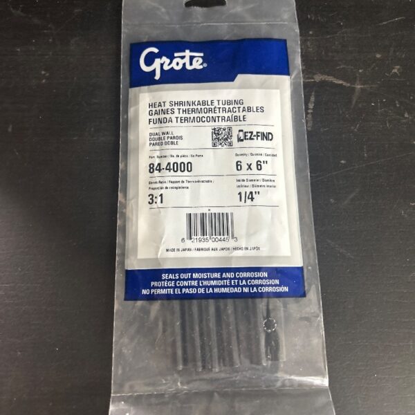 SHRINK/TUBE FONDANT 1/4 X 6 PO (16-10GA) (PK 6)