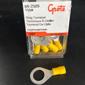 TERMINAL ROND 12-10 GA TROU 5/16 - 3/8 PO PAQUET 15