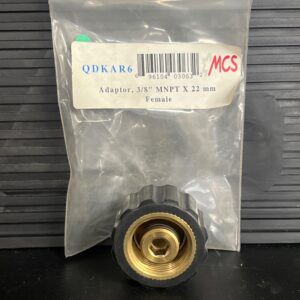 3/8'' MNPT X 22MM FEMALE CONV. FITTING PRESSION