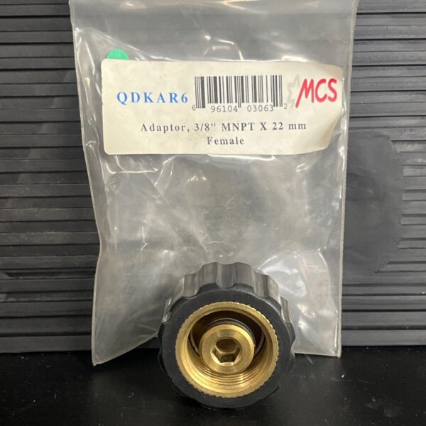 3/8'' MNPT X 22MM FEMALE CONV. FITTING PRESSION