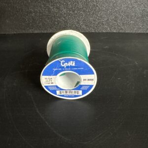 FIL ELECTRIQUE SIMPLE VERT 16GA X 25 PIEDS
