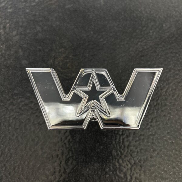 BOUTON LOGO WESTERN STAR CHROME