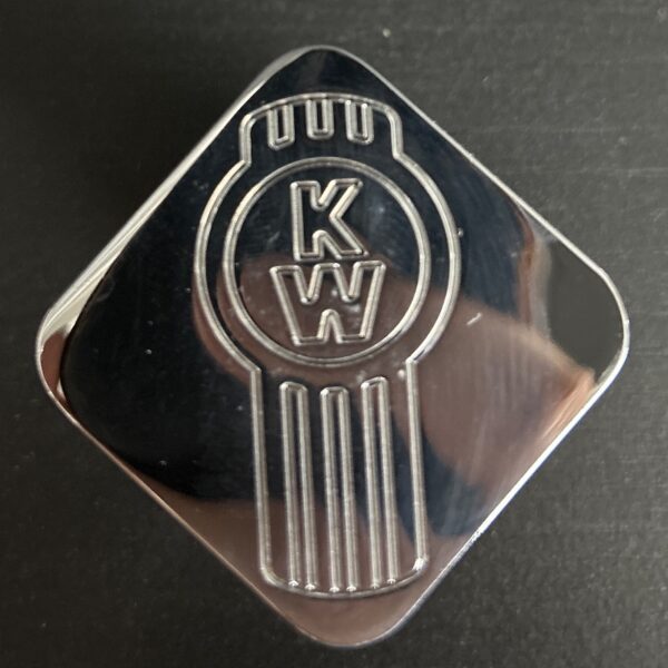BOUTON MAXI CARRE KENWORTH CHROME