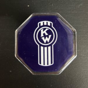BOUTON MAXI OCTOGONE KENWORTH BLEU