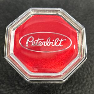 BOUTON MAXI OCTOGONE PETERBILT ROUGE (TRAILER)