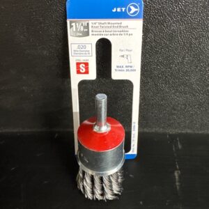 BROSSE ACIER JET 1 PO 1/8 X 1/4 PO
