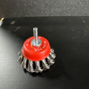 BROSSE ACIER JET 2 PO 3/8 X 1/4 POUCES