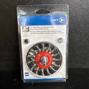BROSSE ACIER JET 3 POUCES X 1/4 POUCE