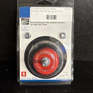 BROSSE D'ACIER JET 2-1/2" X 1/4"