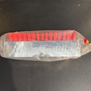 BROSSE ROUGE POUR BOTTES ALUMINIUM