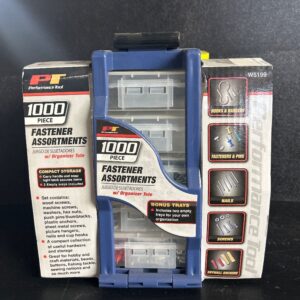 COFFRET D'ASSORTIMENTS VARIES 1000 PCS (VIS, WASHER, ECROUS)