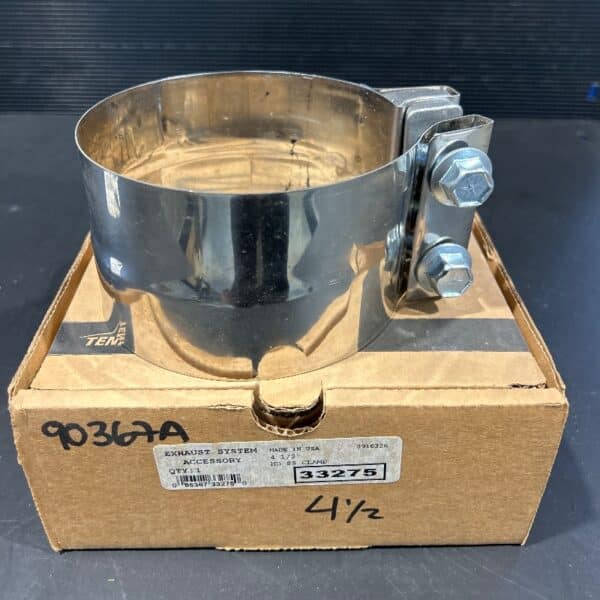 COLLET EXHAUST 4 POUCES 1/2 BRIDE LARGE 4.5 POUCES