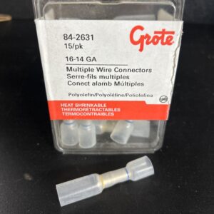 CONNECTECTEUR ABOUTANT 1 COTE DOUBLE FIL 16-14