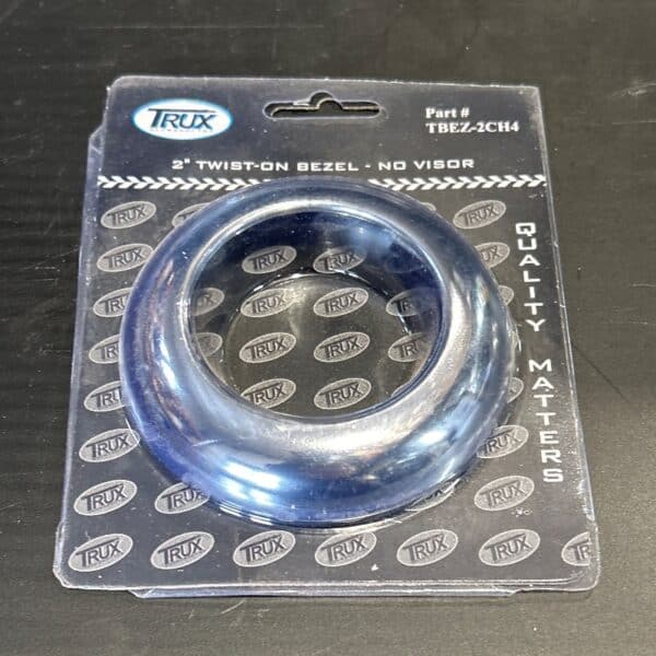 CONTOUR / FACETTE PRESSABLE CHROME 2"