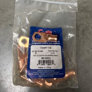 COPPER LUG / TERMINAL BATTERIE 2GA 3/8