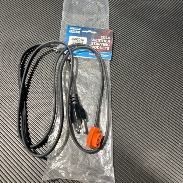 CORDON SILICONE 6' POUR CHAUFFE-MOTEUR