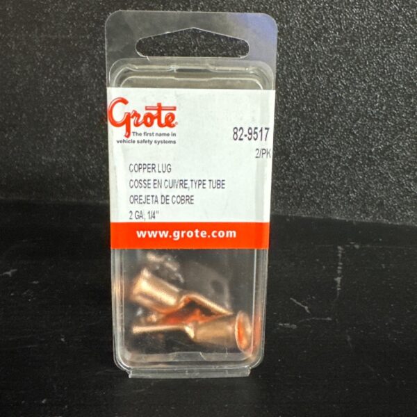 COSSE TERMINAL EN CUIVRE 2GA 1/4 TROU (2)