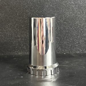 COUVRE-ECROU PLASTIQUE CHROME 33MM