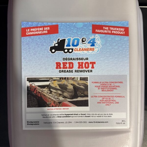 DEGRAISSEUR RED HOT 20 L