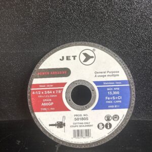 DISQUE A COUPER 4-1/2 X 3/64 X 7/8 A60PX