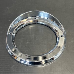 FACETTE VISSER CHROME + CAP LUM 4 POUCES