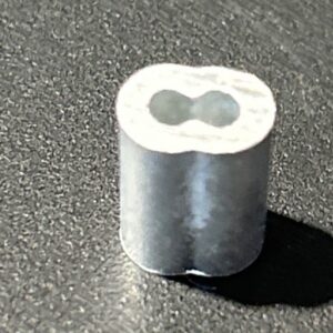 FERRULE / BARRURE CABLE ACIER 1/16