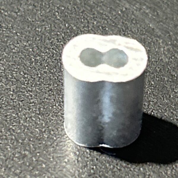 FERRULE / BARRURE CABLE ACIER 1/16