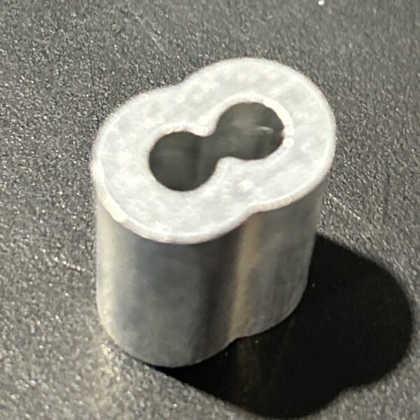 FERRULE / BARRURE CABLE ACIER 1/8