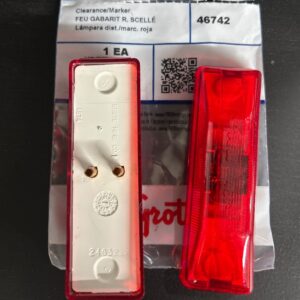 FEU RECTANGULAIRE ROUGE (DOUBLE) GROTE