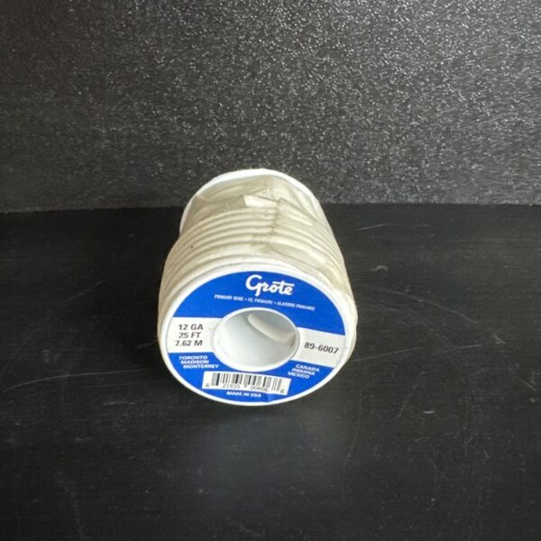 FIL 12 GAUGES BLANC 25 PIEDS