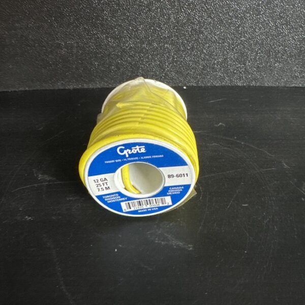FIL 12 GAUGES JAUNE 25 PIEDS