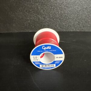 FIL 16GA ROUGE (1000PIEDS) ($/POUCES)