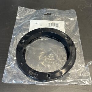 FLANGE / RING DE LUMIERE 4 POUCES RONDE NOIR
