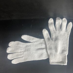 GANTS BLANCS COTON