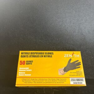 GANTS NITRILE NOIR LARGE