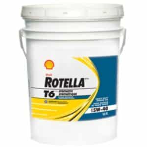 HUILE 5W40 CJ-4 T6 SHELL ROTELLA 18.9L SYNTH.