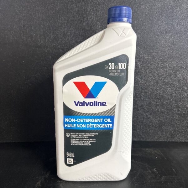 HUILE NON DETERGENT SAE 30 COMPRESSEUR
