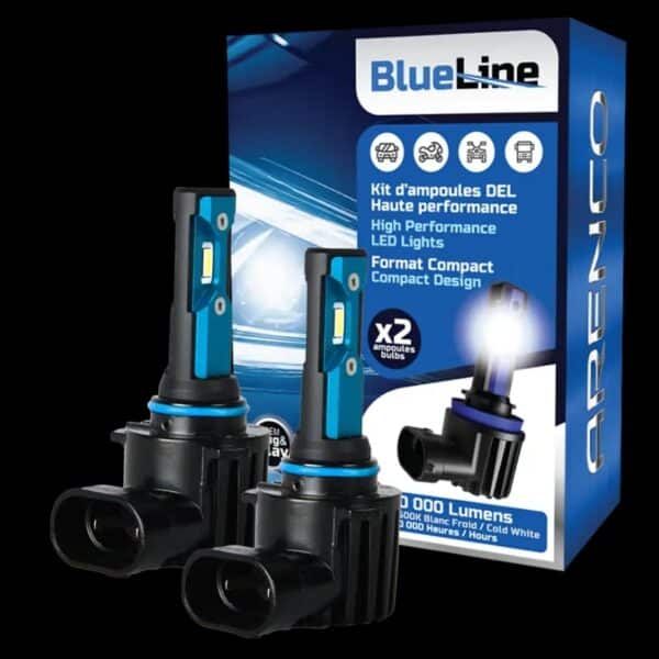 LUMIERE 9005 DEL 9/32V 10 000LM H10/9140/9145 (BLUELINE)