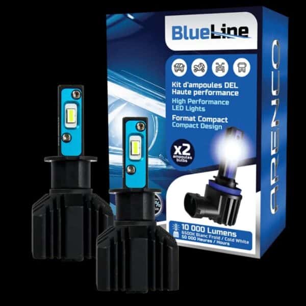 LUMIERE H3 DEL 9/32V BLUELINE 10000LM