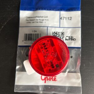 LUMIERE MARQUEUR DEL 2" ROUGE
