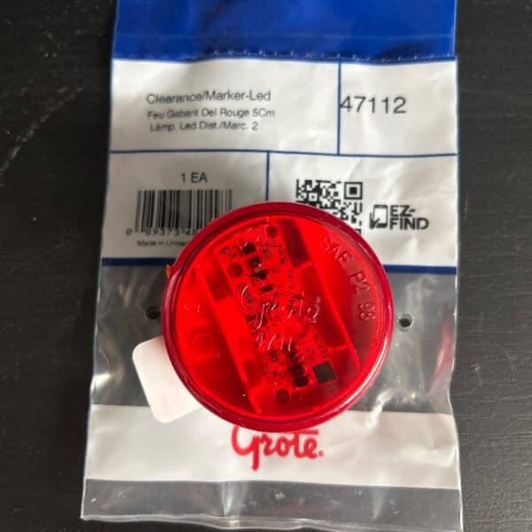 LUMIERE MARQUEUR DEL 2" ROUGE