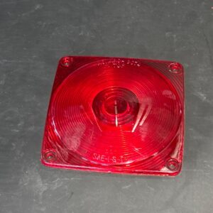 LENTILLE / LENS REMPLACEMENT CARRÉE ROUGE