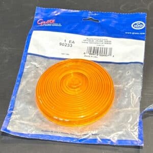 LENTILLE / LENS RODE AMBRE
