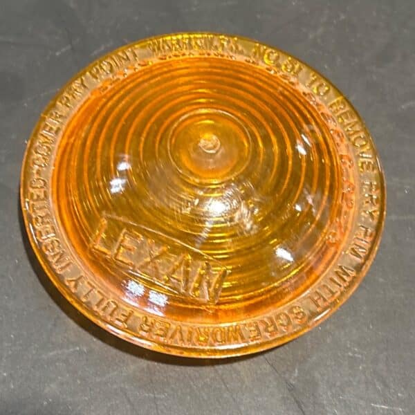 LENTILLE / LENS RONDE AMBRE BETTS