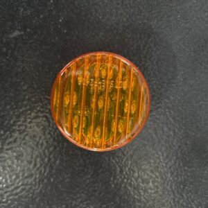 LUMIERE 2 POUCES RONDE JAUNE DEL 9 DIODES