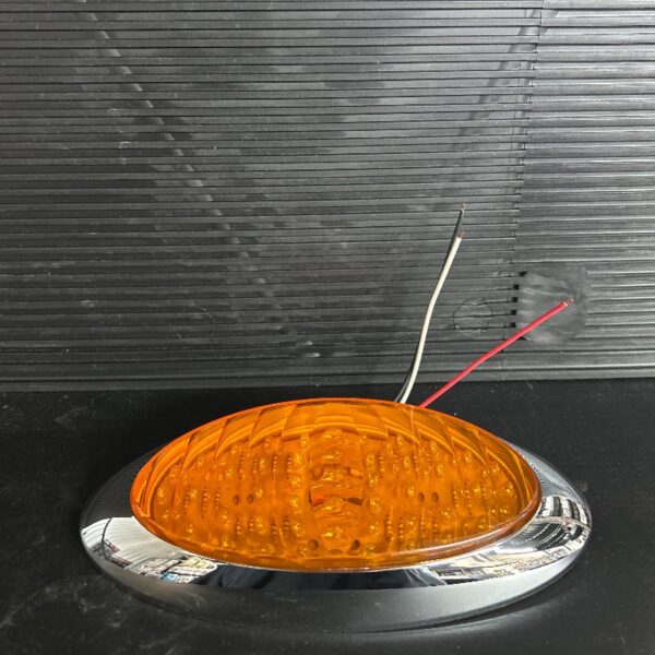LUMIERE LED 48 DIODES 6''-3 FILS-AMBRE