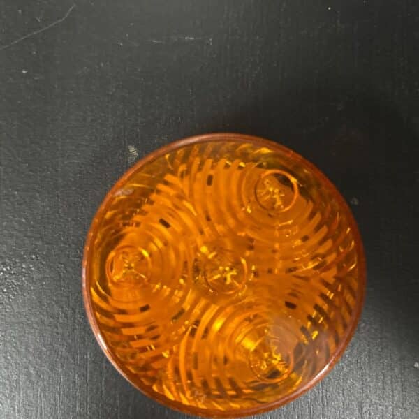 LUMIERE LED GABARIT SCELLE 13 DIODES AMBRE 2 1/2