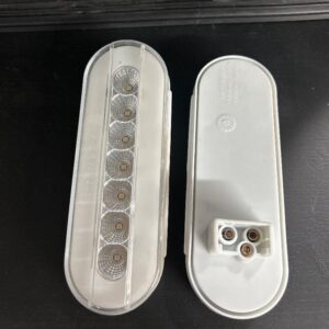 LUMIERE LED RECULE 10 LENTILLES OVALE 2 X 6