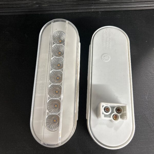LUMIERE LED RECULE 10 LENTILLES OVALE 2 X 6