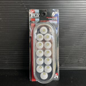 LUMIERE OVALE LED 2 FONCTIONS CLAIRE/ROUGE